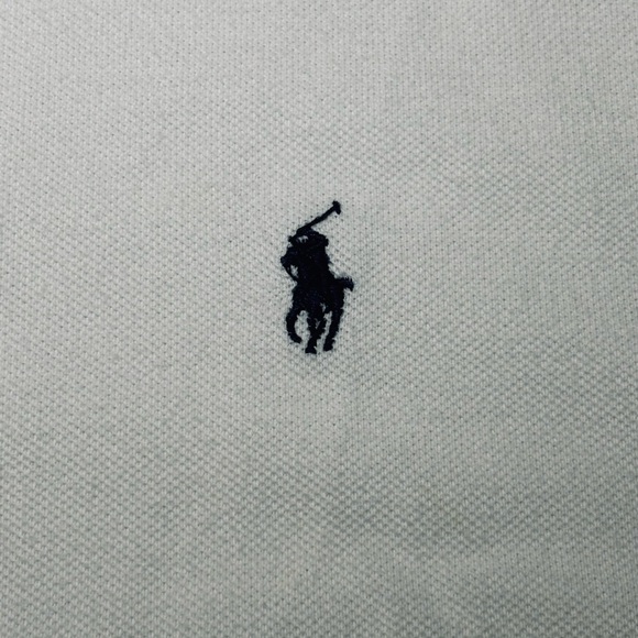 Polo Ralph Lauren Men’s Polo Shirt 2XLT Tall White Short Sleeve Classic - Picture 5 of 7